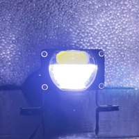Feux antibrouillard auxiliaires blancs et jaunes pour moto, mini projecteurs à lentille, feux de conduite pour grilles de voiture