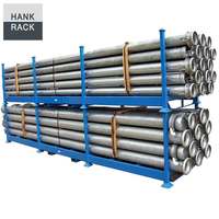 Support de stockage portable pour tuyaux et tubes en acier Wolf Creek pour entrepôt