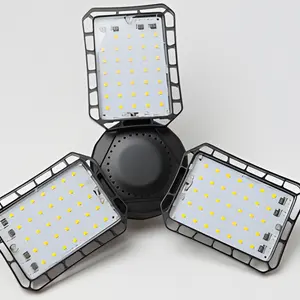 5000K ETL E27/ E26 מבוסס LED Deformable מרתף הנורה אור 9600LM CRI80 led מוסך אור 80W