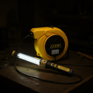 Enrollador de Cable Zeca de 15.5M 24V con Lámpara Fluorescente 328 para Aplicaciones de Iluminación - Product Image 3