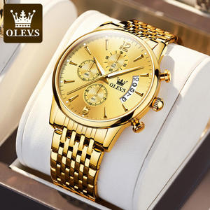 Reloj de Cuarzo 2867 OEM Personalizado, Resistente al Agua, con Calendario, para Hombre, en Acero Inoxidable, Gran Venta - Product Image 4