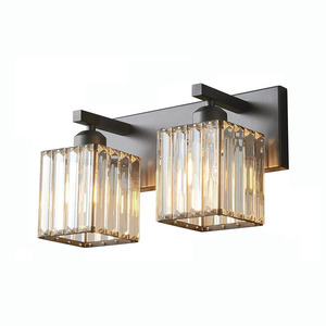 Faro de espejo LED de estilo Industrial, pared de cristal de lujo Simple para sala de estar, baño de granja, hierro E26 para Amazon transfronterizo - Product Image 5