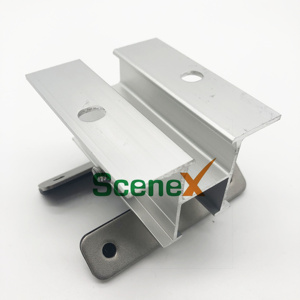 Kit de vis universelles réglables <span class=keywords><strong>Schletter</strong></span> SingleFix-V Solo 1 X pour fixation de panneaux solaires sur toit en tôle trapézoïdale - Product Image 3