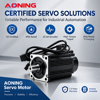 Moteur Servo Triphasé 220V Étanche 750W 3A Efficacité IE3 Protection IP65 Montage sur Bride Cadre 80mm Personnalisable