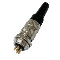 Connecteur d'amarrage de câble femelle mâle droit de haute qualité J09 M16 5pin 6pin 7pin