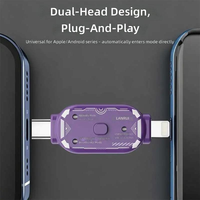 Alat Lanrui V587 DFU Tanpa Tombol Tanpa Bongkar Satu Klik Masuk Mode DFU Recovery Bootloader untuk Perbaikan Ponsel iPhone Samsung
