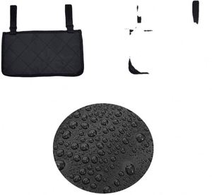 Sac latéral pour fauteuil roulant à suspendre, organisateur de rangement pour accessoires de maison et d'extérieur, certifié BSCI - Product Image 5
