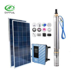 1hp农用太阳能水泵直流太阳能潜水泵 - Product Image 1