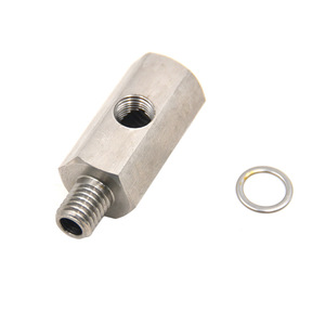 Connecteur en T pour capteur de pression d'huile en acier inoxydable 1/8 NPT pour turbocompresseur, pour remplacement et réparation - Product Image 2