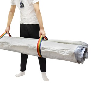 Transparent PVC Storage <b>Bag</b> with Carry Handle Foldable T Shirt Packing <b>Bag</b> for Garment Transport - Product Image 1