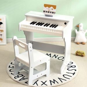 Children's Piano Toys Wooden Early Education Playing Electronic Music Parent-child Interactive Baby <b>Puzzle</b> Kindergarten Playgrou - Product Image 2