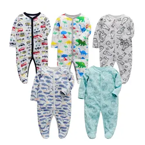 Baby cotton romper spring autumn baby pajamas cotton long sleeves newborn baby clothes factory price rompers
