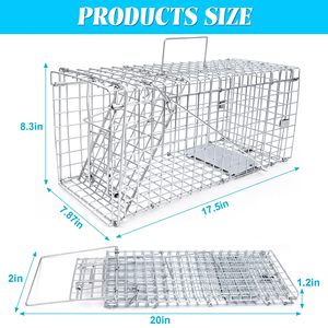 OEM Angepasster 17 Zoll Kleiner Fallenkäfig zur Verhinderung von Feldmäusen, Wildkaninchen und Wiesel in den Feldern - Product Image 3