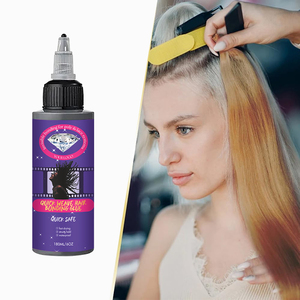 Colle de fixation pour extensions de <span class=keywords><strong>cheveux</strong></span> tissés noire, forte tenue, 60 ml, séchage rapide, transparente - Product Image 1