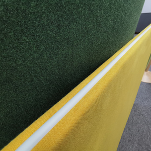 Hiện đại tiếng ồn-giảm polyester sợi Acoustic phân vùng Divider Pet Acoustic bảng điều chỉnh bàn riêng tư màn hình cho âm thanh ngoài trời - Product Image 3