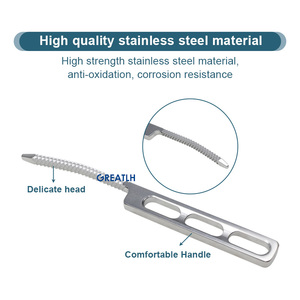 Stainless Steel Orthopedic Surgical Instrument Trochlea <strong>Rasp</strong> <strong>Bone</strong> Grind <strong>Bone</strong> Joint <strong>Bone</strong> <strong>File</strong> - Product Image 3