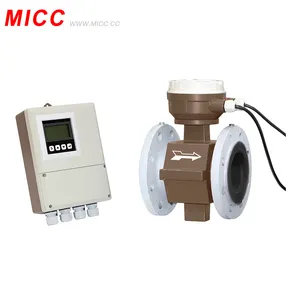 MICC unit tampilan dapat dipilih dan ditentukan pengguna <20W meteran aliran elektromagnetik daya Comsumed