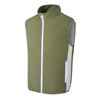 Herren Kühl weste Sommer Heiß verkaufte Klimaanlagen kleidung mit wiederauf ladbarem Lüfter Hitze beständige Outdoor Cool Vest Workwear