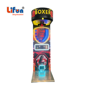 Máquina de Canje de Premios Metálica Operada con Monedas Electrónicas LIFUN para Juegos de Baloncesto y Boxeo Callejero, 1-6 Jugadores, 110-240V - Product Image 3