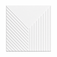 Nouveau panneau mural en PVC mat léger, gaufré 3D, imperméable et moderne, idéal pour les arrière-plans de salles d'exposition et studios – Vente chaude