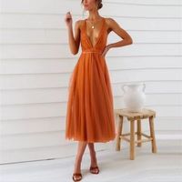 Vente en gros de vêtements pour femmes robes à enfiler pour dames nouvelle boîte de nuit sexy robe de demoiselle d'honneur décontractée en maille et fluide pour femmes