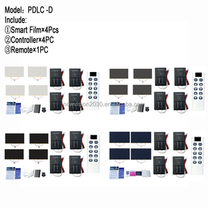 Película Inteligente para Privacidad en Vidrios, Control Remoto PDLC para Autos, 12V, Ventanas Negras Removibles, Tinte Electrónico para Ventanas de Auto Conmutable - Product Image 2