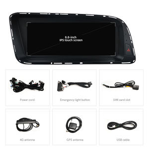 Autoradio Carplay à écran tactile <span class=keywords><strong>ANDROID</strong></span> 13 8 Core de 8.8 pouces pour <span class=keywords><strong>Audi</strong></span> <span class=keywords><strong>Q5</strong></span> 2009 <span class=keywords><strong>2016</strong></span> 2017 lecteur DVD de voiture radio GPS Navi 4G - Product Image 6