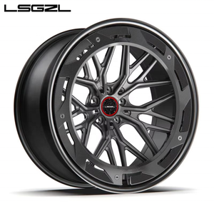 LSGZL Jantes en fibre de carbone personnalisées de 18, 20, 22, 24, 26, 19 pouces 5x114.3 5X120 6X139.7 pour Mercedes Corvette Land Rover Rolls-Royce - Product Image 3