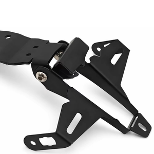 Soporte de matrícula trasero corto para motocicleta con luz LED, compatible con 990 RC R <span class=keywords><strong>990R</strong></span>, eliminador de guardabarros, accesorios de reacondicionamiento - Product Image 3