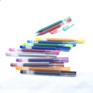 Venta caliente de gran capacidad de regalo promocional logotipo personalizado Multicolor Gel Ink <span class=keywords><strong>Pen</strong></span> Set - Product Image 3