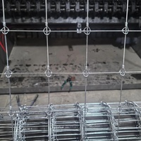Galvanizli 1.8m Menteşeli Eklemli Sabit Düğüm Oyun Çiti Geyik Teli Domuz Çiftlik Hayvanları Tarla Çiti Toptan Satış