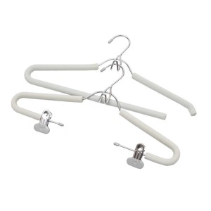 Ensemble de cintres à vêtements avec pinces, cintre à pantalons pour pantalons, jupes et vêtements Hanfu, organisateur de vêtements pour usage domestique, type crochet, rectangulaire - Product Image 5