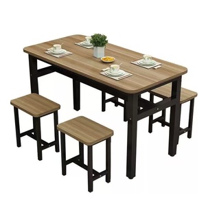 Modern Wooden Cocktail <b>Table</b> for Home <b>Bar</b> and Outdoor Use - Product Image 3