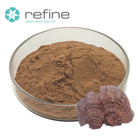 Poudre d'extrait de champignon Huaier 30% polysaccharides, extrait de Trametes Robiniophila, qualité alimentaire, en vrac