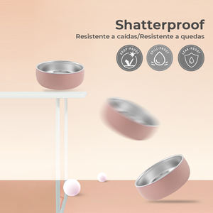 Prato para Bebê com Sucção de Silicone Antiderrapante, Tigela Térmica de Dupla Parede para Alimentos Infantis em Aço Inoxidável 304 - Product Image 6