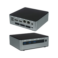 Mini PC Intel Core I7-1260P de 12.ª Generación, Pantalla HD Dual 4K, Tipo-C, DDR5 Dual, LAN Gigabit, Mini Computadora de Escritorio, Windows 11, IA