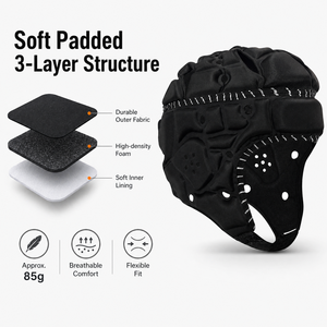 YOUNGSON Casco de Fútbol Americano 7v7 Personalizado con Bajo MOQ, Gorra de Rugby Acolchada Suave, Protector de Impacto Avanzado para Jóvenes y Adultos, Proveedor para Equipos - Product Image 2
