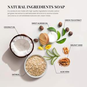 Collezione Maschile di Saponi Artigianali, Set Regalo per Uomo con Sapone a Processo Freddo, Idratante per il Corpo, Profumi di Legno e Spezie - Product Image 4