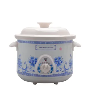 Nồi điện sứ trắng Yolecen, thiết bị gia dụng nhỏ gọn, dùng làm nồi sức khỏe, cháo, súp cho bé, nồi nấu chậm, cốc nấu chậm, quà tặng - Product Image 5