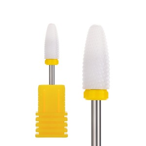 Fraise à ongles en céramique résistante à la chaleur à grain fin pour l'élimination du vernis gel acrylique et le lissage de la surface des ongles, gain de temps - Product Image 6