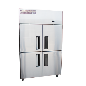 VICTORY KITCHEN congélateur commercial personnalisé en acier inoxydable refroidisseur vertical 4 portes équipement de restauration pour cuisine de restaurant - Product Image 3