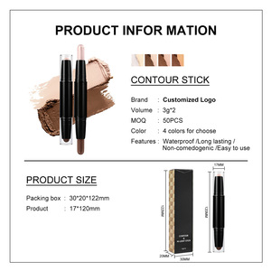 MLM Hotsale - Barra de Maquillaje de Doble Punta Personalizada, Barra Iluminadora, Suave, Fácil de Difuminar, de Larga Duración, Maquillaje Facial OEM, Barra de Maquillaje al por Mayor - Product Image 6