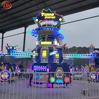 Attraction de saut à sensations fortes Galaxy Storm Ride, équipement d'amusement conçu pour la sécurité, idéal pour les petits projets de terrains de jeux pour enfants
