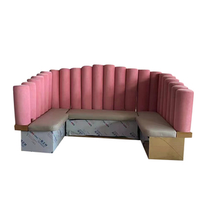 Vendita calda 3 posti in argento e blu <span class=keywords><strong>divano</strong></span> moderno di alta qualità HB210 per la casa scuola laboratorio magazzino fatto di legno Design tradizionale - Product Image 6