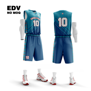Ensemble short de basketball OEM pour femmes et filles, en jersey premium respirant et maille à séchage rapide, pour l'entraînement, le jeu et les loisirs sportifs - Product Image 3