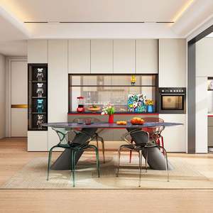 Living Room <b>TV</b> Cabinet Modern <b>Wall</b> Unit Entertainment Storage Solution With Floating Design - Product Image 1