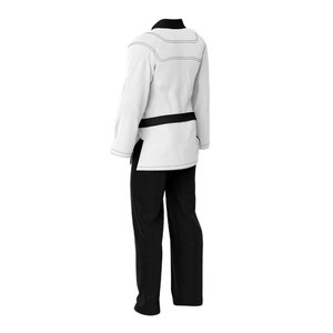 Uniforme de Jiu Jitsu BJJ Personalizado de Alta Calidad, Poliéster/Algodón Elástico, Transpirable y Duradero, Kimono de Artes Marciales Personalizado - Product Image 3