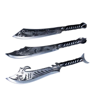 Couteau de cuisine chinois Longquan forgeage intégré et allongement couteau de coupe d'os extraterrestre couteau de scorpion de baleine