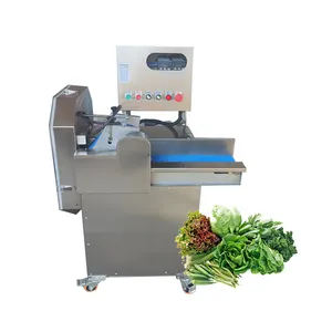 Automatic Parsley Leek Green Onion Spanich Celery Cabbage Slicer Cutting Leaf Vegetable Cutter Machine