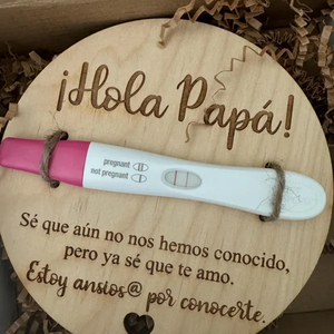 Ciao papà segno annuncio gravidanza a papà nuovo regalo papà - Product Image 2